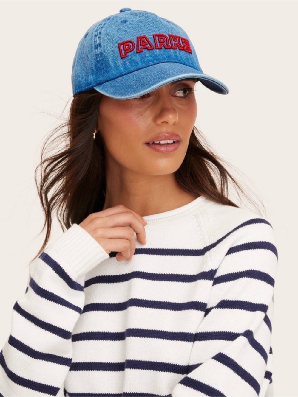 Parke x Target Denim Baseball Hat NWT - Picture 3 of 3
